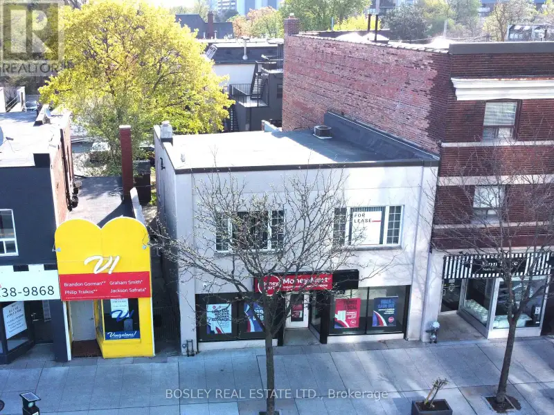 Spacious Second-floor Retail Unit at Yonge and Eglinton with Excellent Visibility and Foot Traffic