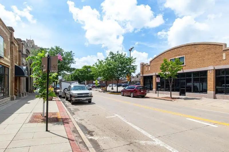 Mixed-use Building in Downtown Oshkosh with Retail and Residential Spaces