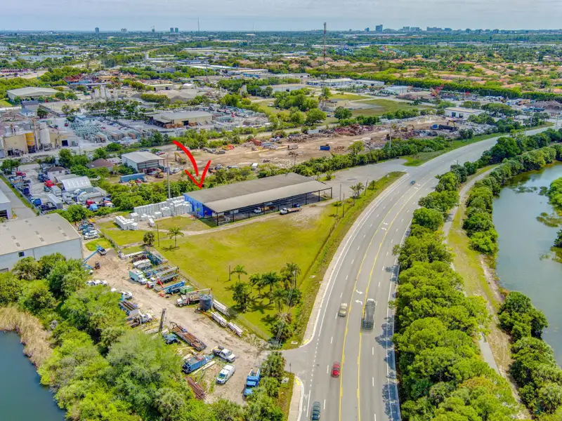 Versatile Industrial Building with Office Space and Storage on 2.71 Acres in Riviera Beach, Fl