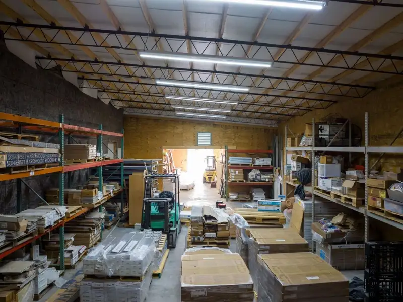 Large Commercial Building on Highway 412e in Parsons with Extensive Frontage and Warehouse Space