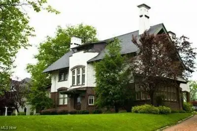 Updated Tudor Office Building with Residential Potential in Canton Near Downtown