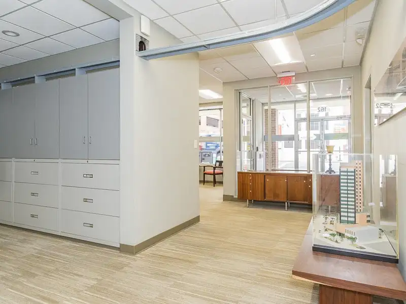 First Floor Office Suite for Lease on Michigan Avenue with Eight Offices and Conference Rooms