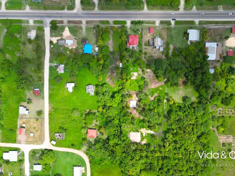1-acre Lot for Sale in Camalote, Belmopan with Highway Frontage and Fenced Boundaries