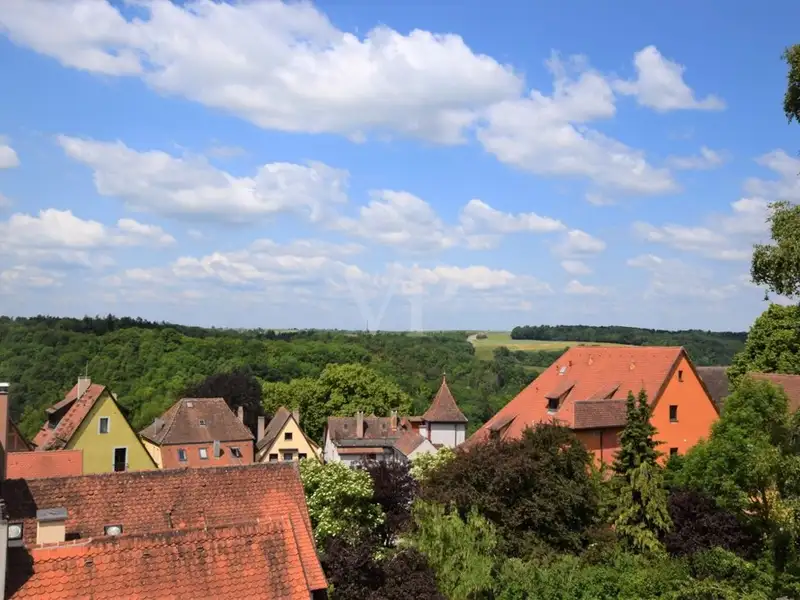 Exclusive 4-star Hotel in Historic Old Town of Rothenburg with Beautiful Garden Area