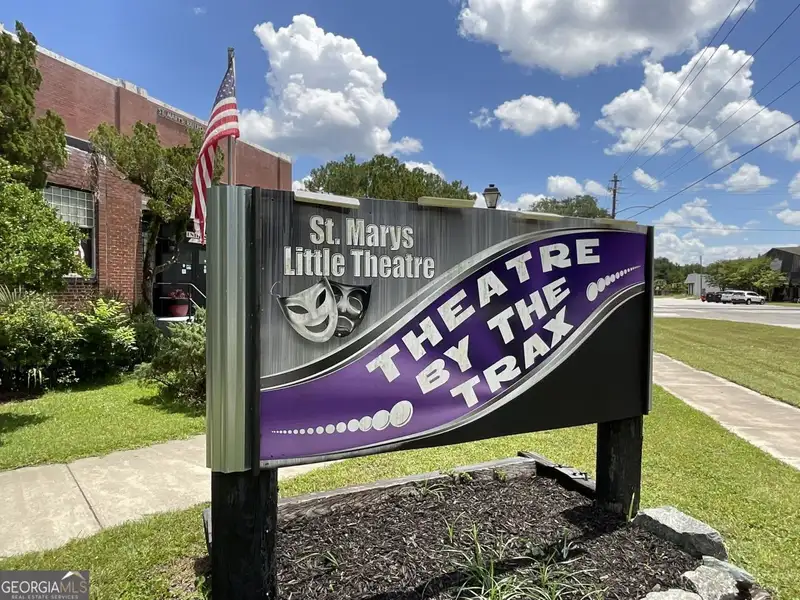 Historic 1940 Theatre Building in St. Marys with 8,892 Sq. Ft. and Parking