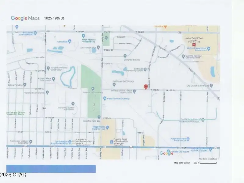 Commercial Lot for Development in Prime Location at Northside Dr and 19th St
