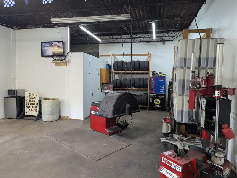 Turnkey Tire Business for Lease with Fully Equipped Office and Three Bays