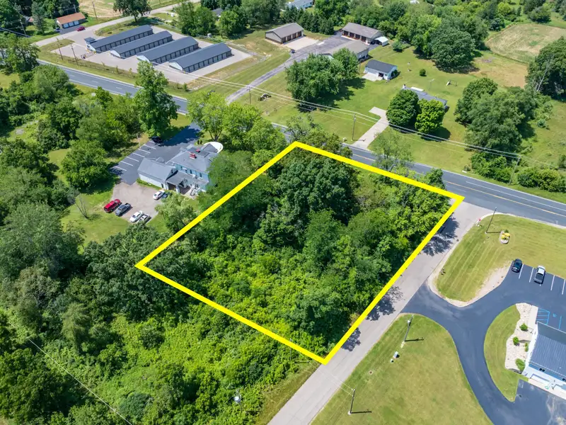 Commercial Corner Lot on Red Arrow Highway with 150 Ft Frontage and .73 Acres