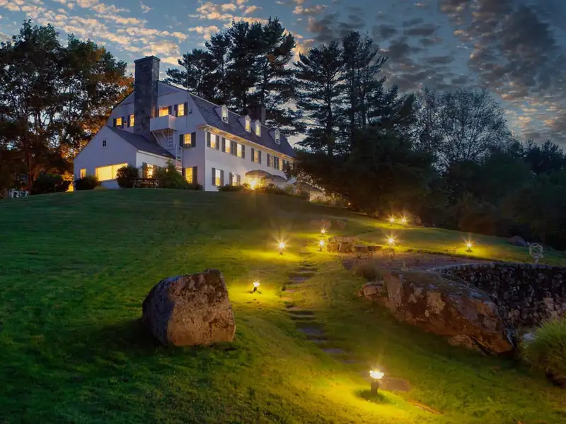 Historic Adair Estate on 182+ Acres with Panoramic Mountain Views in New Hampshire