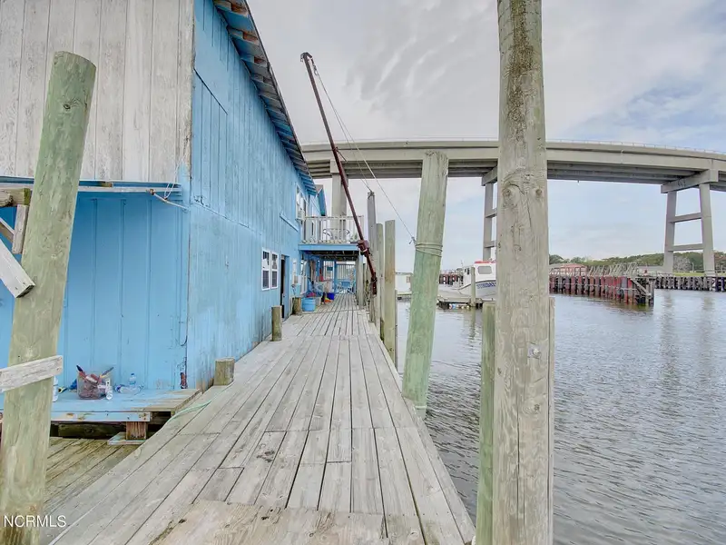 Waterfront Commercial Property on Holden Beach with 230' Frontage and Development Potential