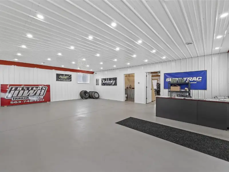 Commercial Building on Highway 20 Near Jesup, Ia with 4 Acres of Potential