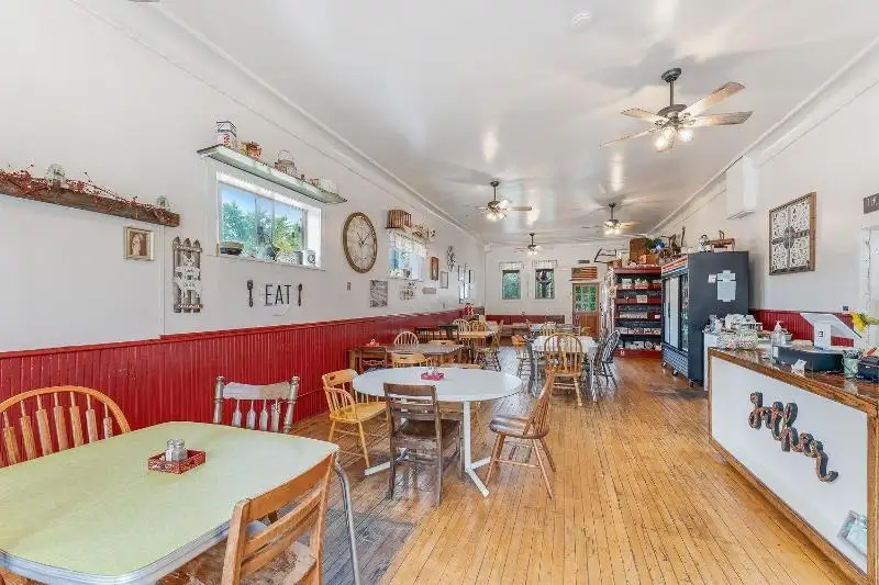 Turnkey Riverfront Cafe in Downtown Montello with Established Clientele and Recent Upgrades
