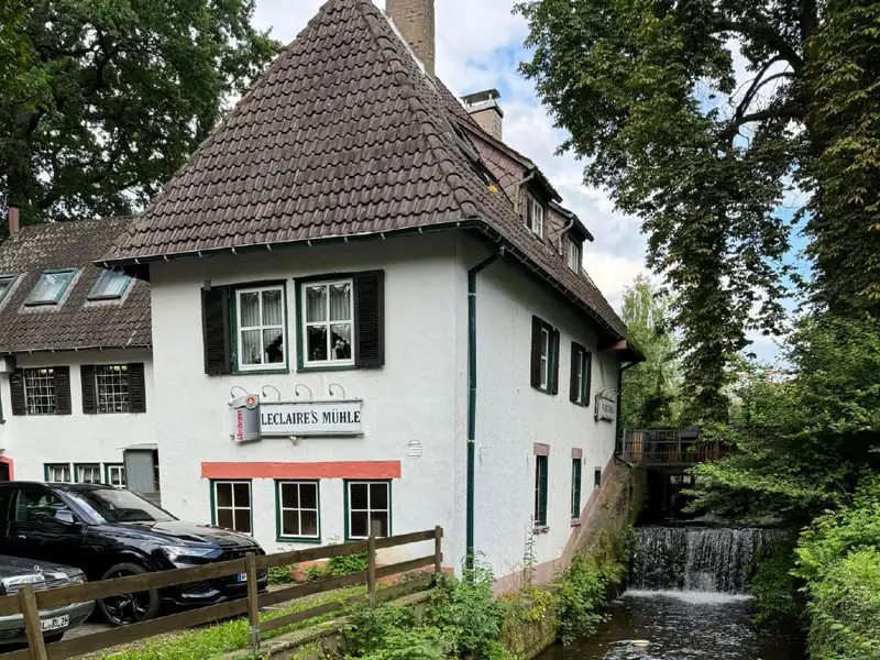 Historic Mill Restaurant with Apartment and Granny Flat in Holzminden's Scenic Pond Area