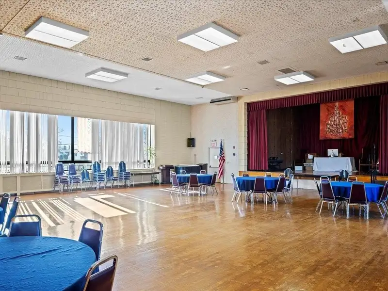 Multi-use House of Worship with Ballroom and Commercial Kitchen in New Hyde Park, Ny