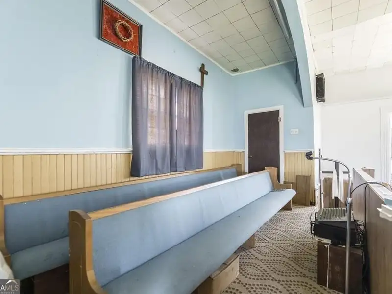 Historic Church Building on Corner Lot in High-traffic East Macon, 0.41 Acres