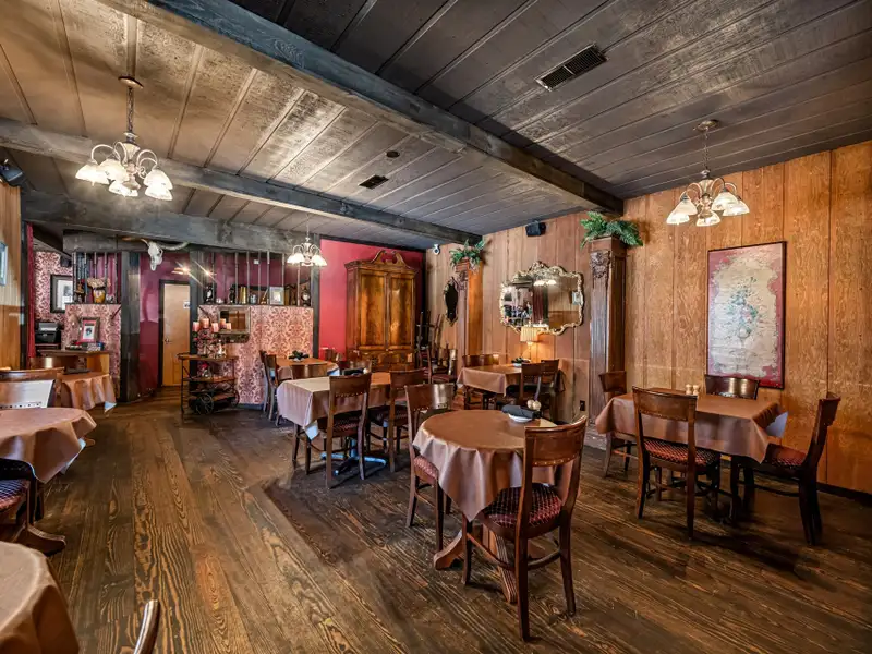 Commercial Building in Dillsboro - Established Steakhouse with Courtyard and Bar Area