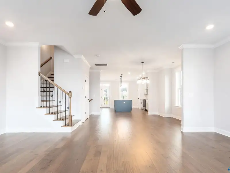 Live/work Townhome with Flex Space, Gourmet Kitchen, and 2-car Garage in Prime Location