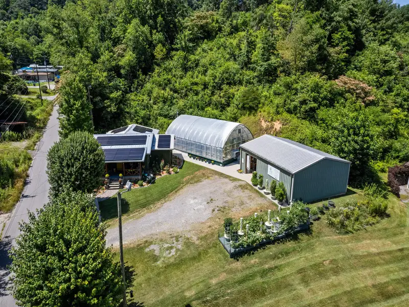 Furnished Bungalow with Solar Power and Commercial Farm Business in Western North Carolina