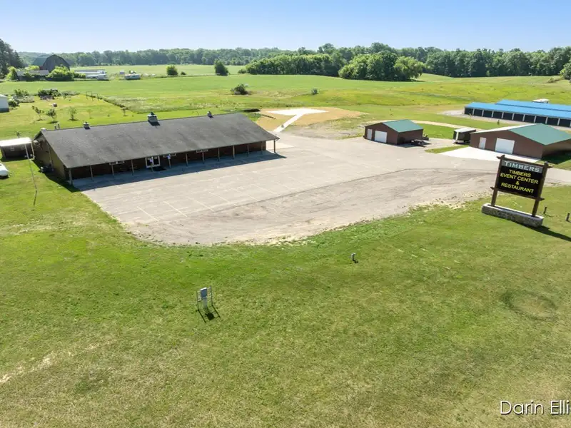 Turn-key Event Center & Restaurant on 4 Acres in High-traffic M66 Corridor