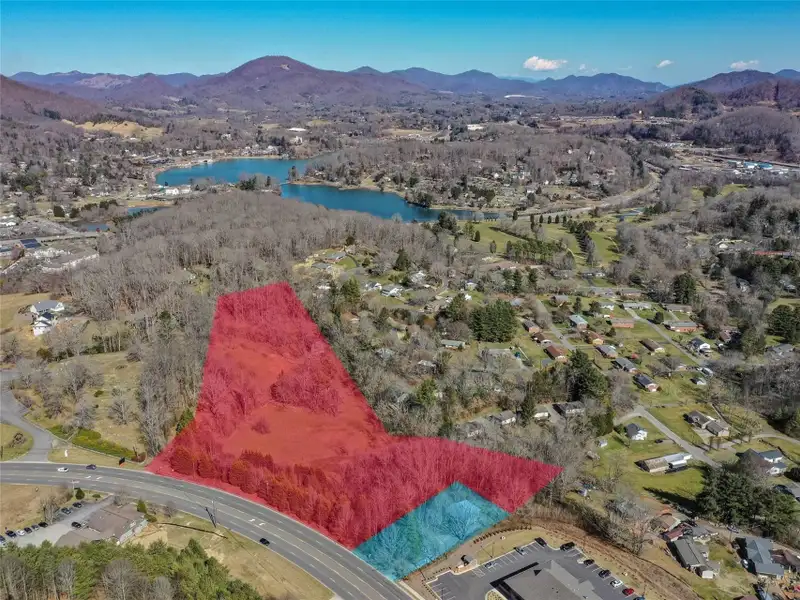 9.29 Acre Multi-family or Commercial Parcel in Waynesville Etj with City Utilities