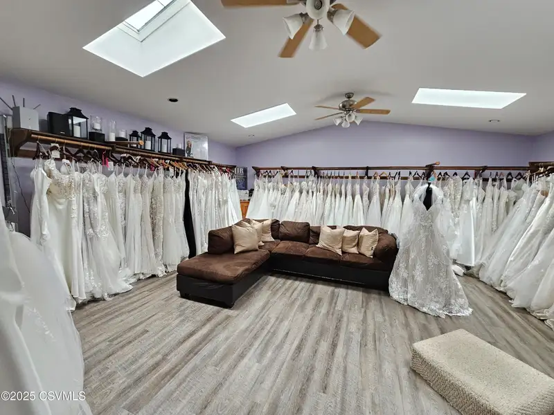 Downtown Selinsgrove Bridal Shop with Display Rooms and Off-street Parking