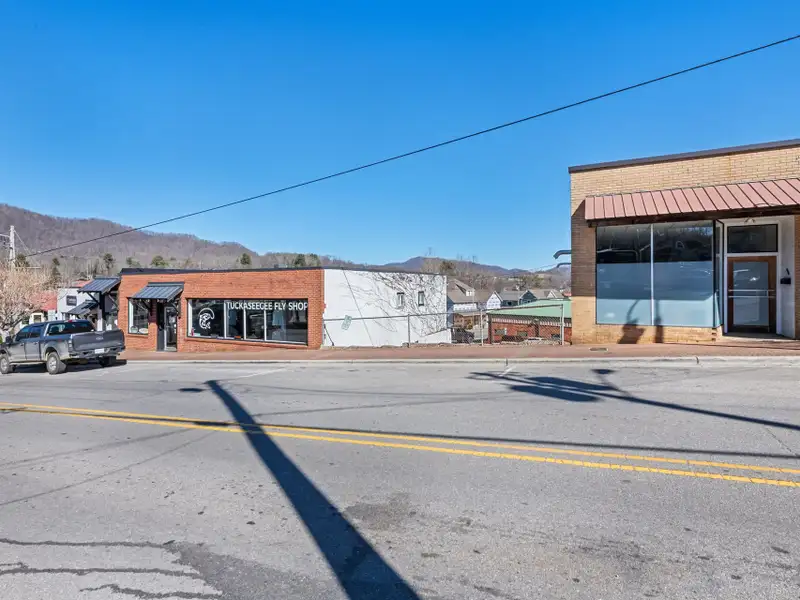 Commercial Lot in Downtown Waynesville with Paved Street Frontage and Utilities Available