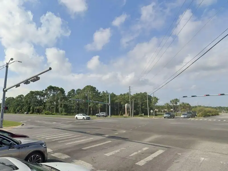 Prime Commercial Corner Lot in Panama City Beach, 2.28 Acres at High Traffic Intersection