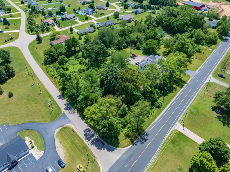 Commercial Corner Lot on Red Arrow Highway with 150 Ft Frontage and .73 Acres