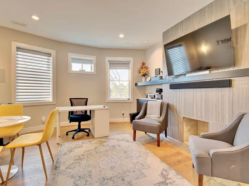 Renovated Commercial Building with Office Space and Parking in Historic Location