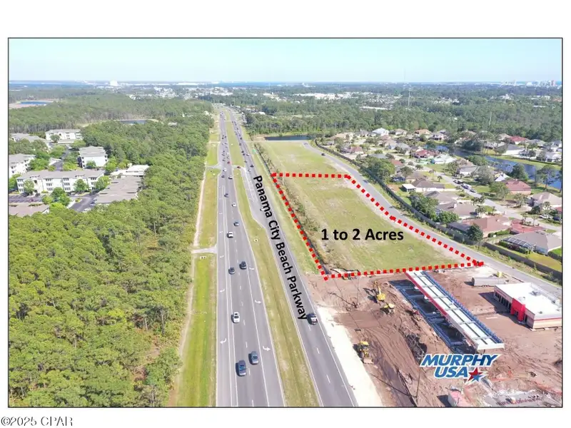 Prime Commercial Land for Lease in Panama City Beach - 1 to 2 Acres Available