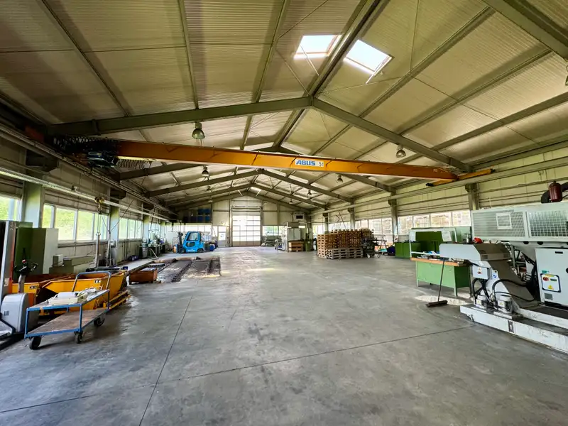 Versatile Commercial Property with Hall and Office Space in Luckenwalde's Industrial Estate