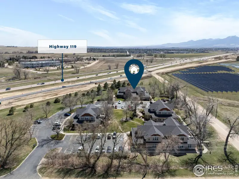 Bright Office Condo with Mountain Views in Niwot, Colorado