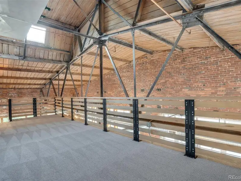 Two-level Brick Live/work Loft in Rino Arts District, Denver