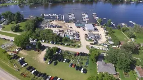 Premier Full-service Marina with 95 Slips on Rock River, Direct Lake Access