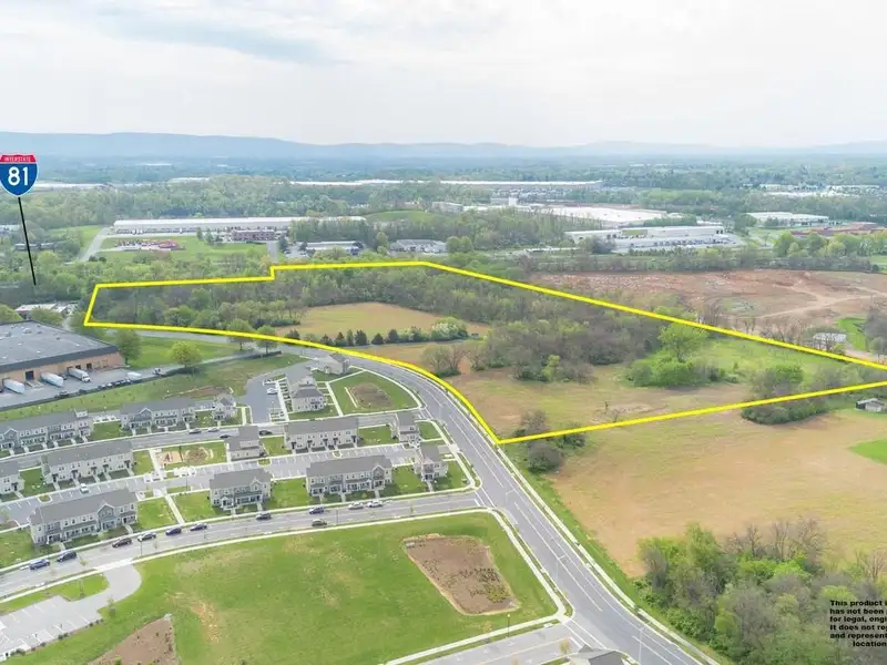 ±22 Acres of Prime Commercial Land Near I-81 with Development Potential