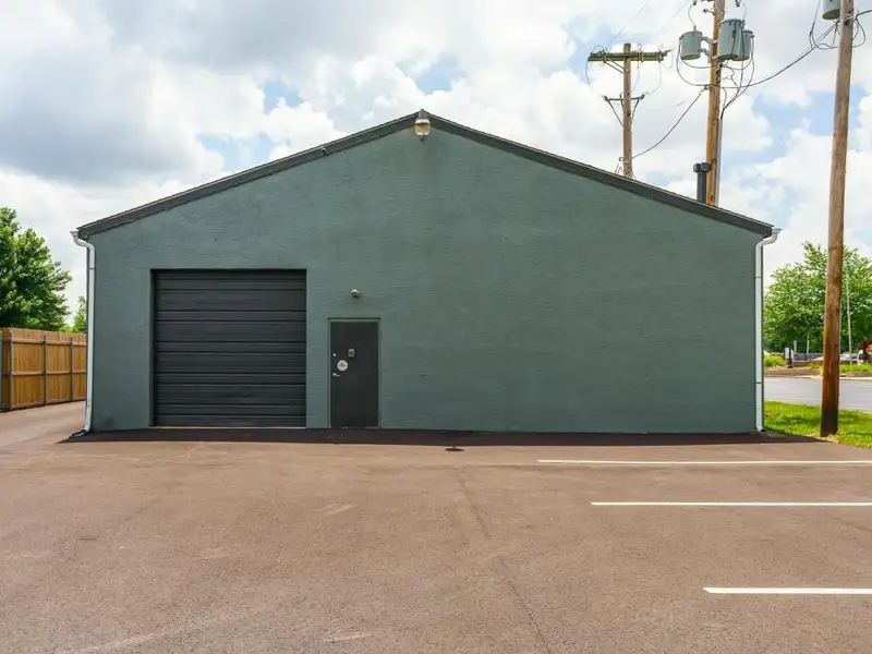Prime Commercial Building in Downtown Reynoldsburg with Parking and Industrial Garage