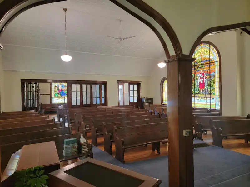 Charming Country Church with Stained Glass, Pristine Woodwork, and Redevelopment Potential