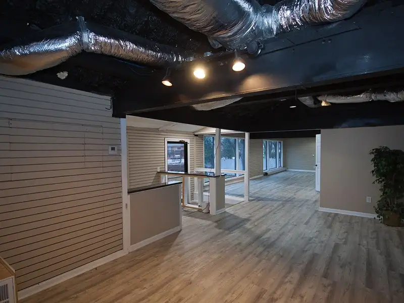 Midtown Commercial Property with Kitchenette, Restrooms, and Storage Building