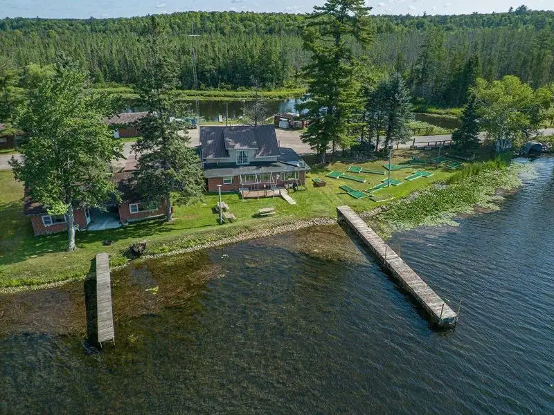 Investment Opportunity: Iconic Sportsman's Lodge with Cottages on Pickerel & Crane Lake