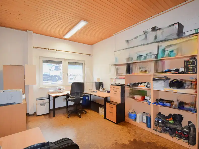 Versatile Industrial Property with Halls, Offices, and Open Space in Prime Location
