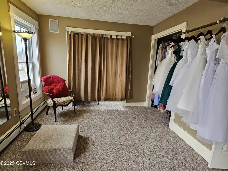 Downtown Selinsgrove Bridal Shop with Display Rooms and Off-street Parking