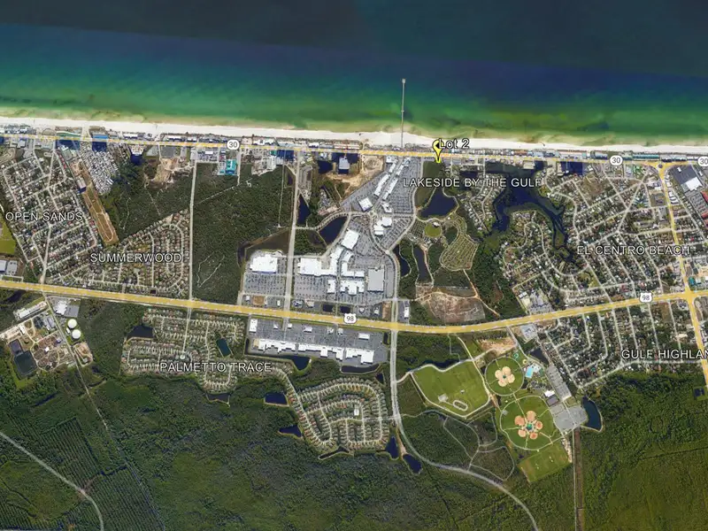 Gulf-view Lakefront Lot in Panama City Beach, Near Pier Park and Dog Beach