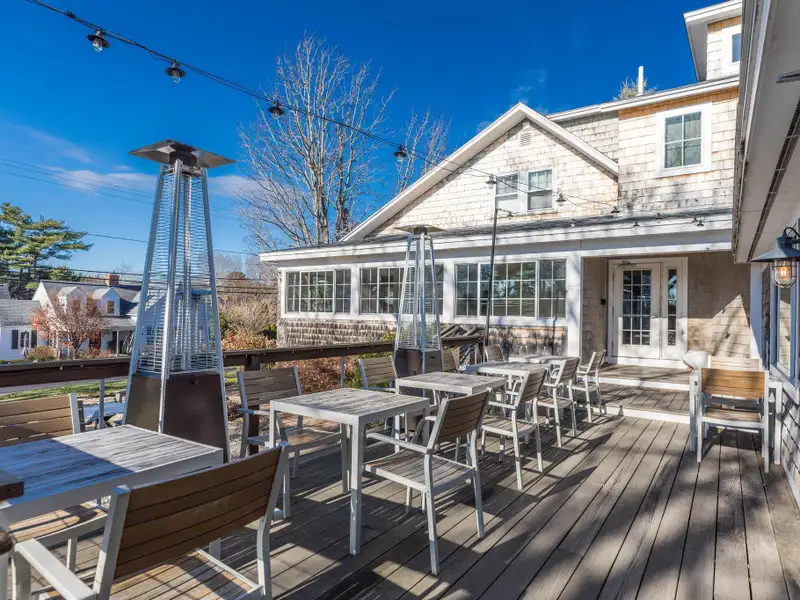 High-end Restaurant Space with Outdoor Dining and Residential Unit in Ogunquit