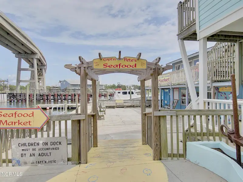 Waterfront Commercial Property on Holden Beach with 230' Frontage and Development Potential