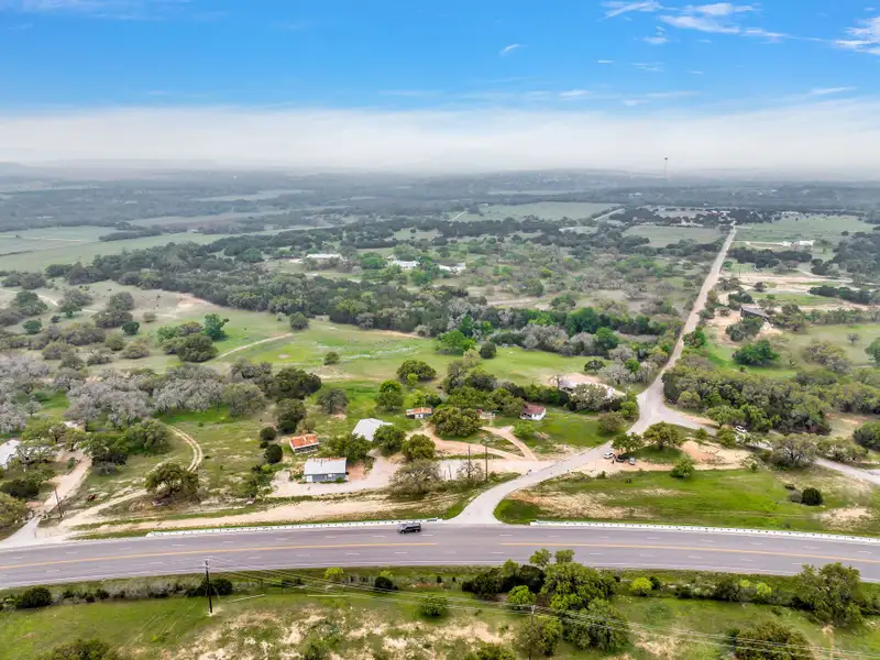 3.4-acre Commercial Tract on Hwy 290 East of Fredericksburg with Multiple Improvements