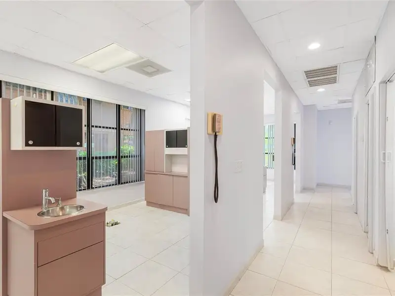 End Unit Tri-plex Commercial Space with Parking in Prime Location