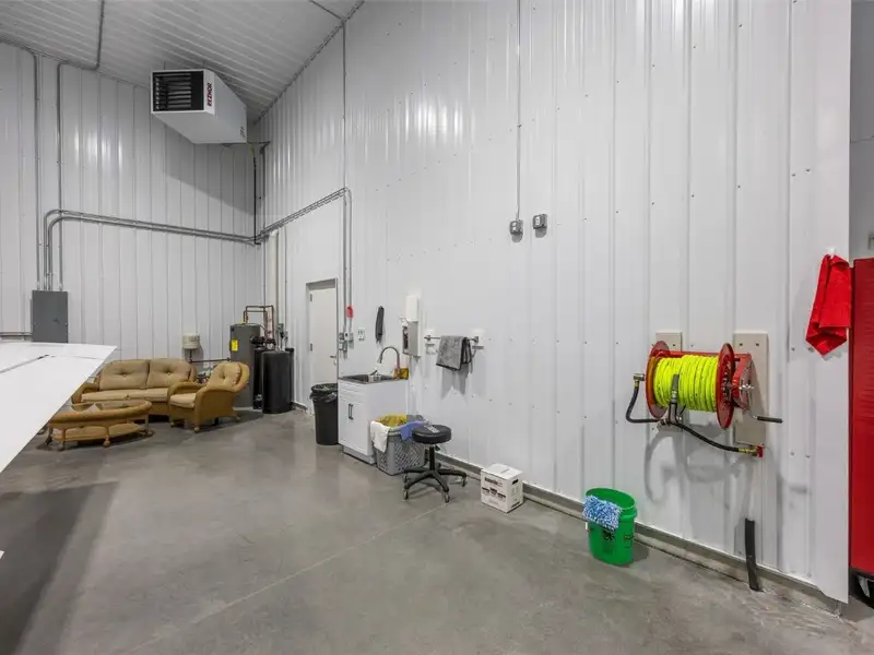 Luxury Commercial Airplane Hangar in Marion Aircom Park with Private Runway Access