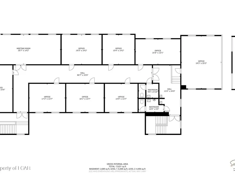 Versatile Downtown Hazleton Building: Former Worship Space with Offices/classrooms Potential
