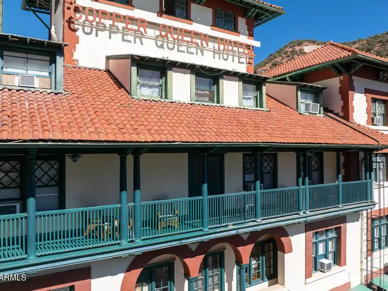 Historic Copper Queen Hotel in Bisbee, Arizona with Restaurant, Bar, and 48 Remodeled Rooms