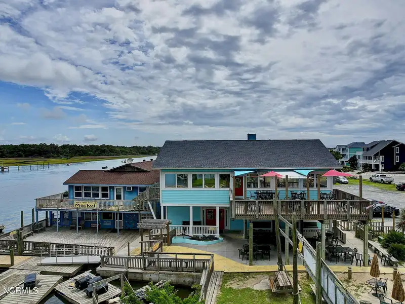 Waterfront Commercial Property on Holden Beach with 230' Frontage and Development Potential